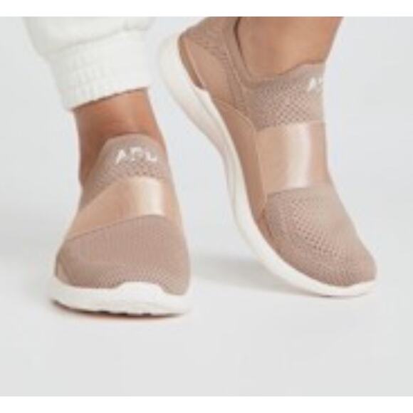 APL TechLoom Bliss Shoes •7.5• Dusty Rose Blush Anthropologie Running Sneakers - Picture 3 of 12